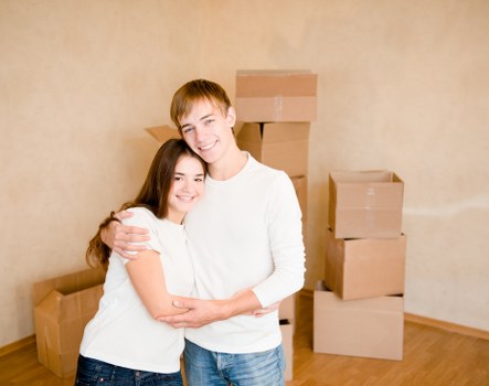 Van loading furniture for a Paddington flat or office move