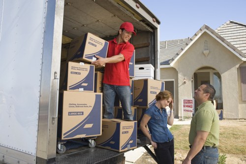 Practical removal van serving a Paddington property move
